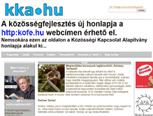 Tablet Screenshot of kka.hu